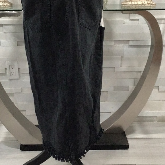 🆕 WE THE FREE Denim and Knit Combo MIDI Jumper Dress - Picture 11 of 15